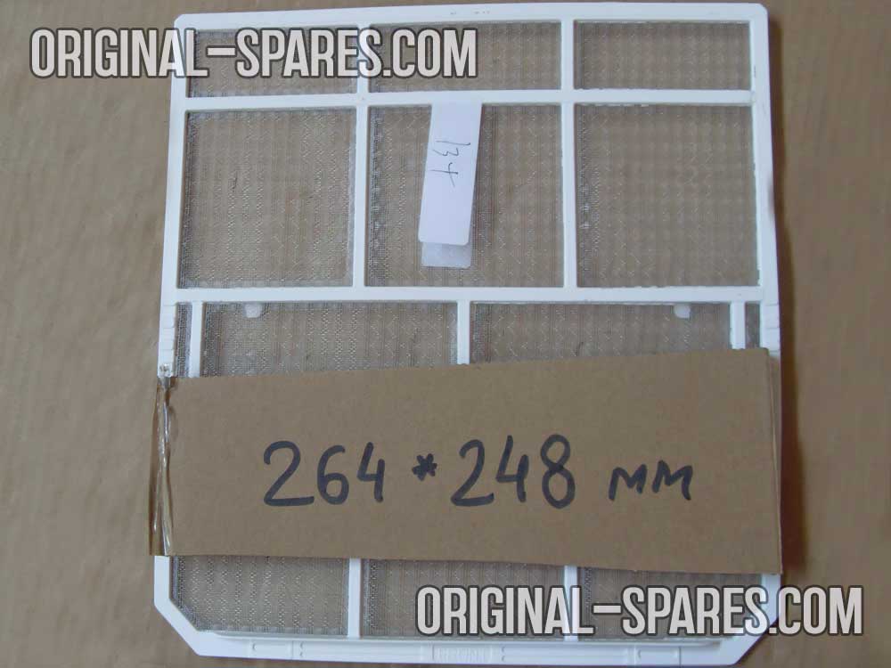 Air conditioner filter 264x248 mm