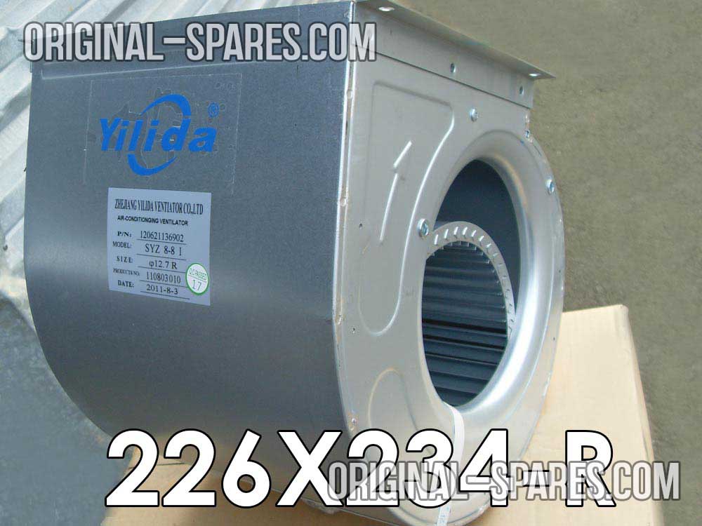 226х234хR mm - air conditioner impeller 