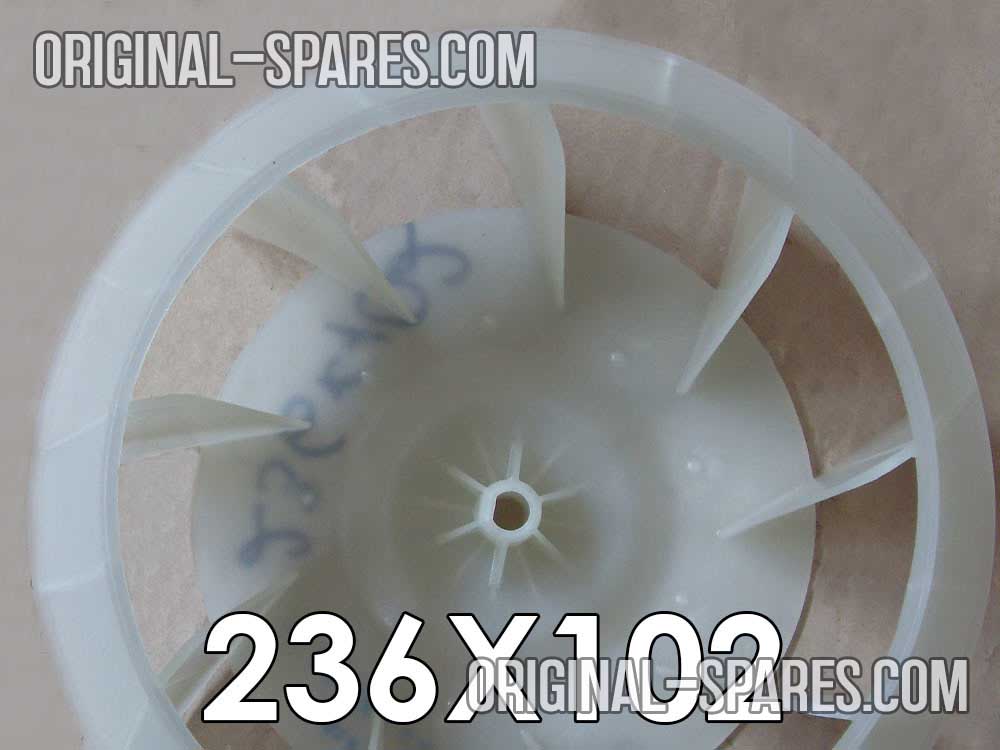 236х102 mm - air conditioner impeller 