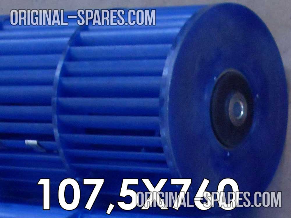 107.5х760 mm - air conditioner impeller 