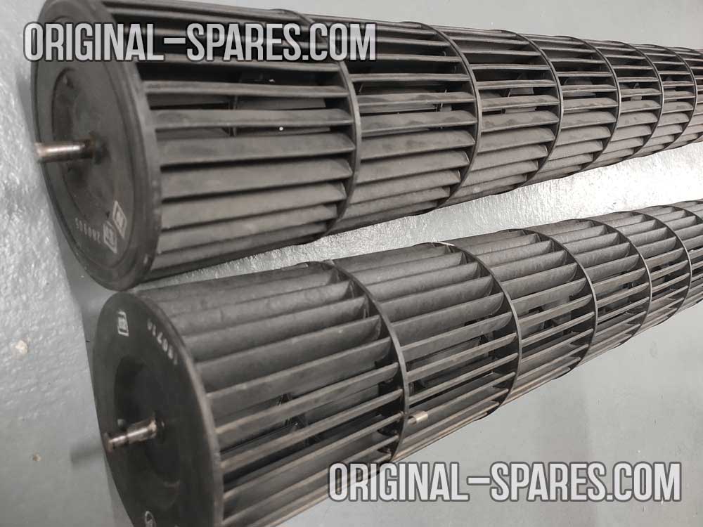 122х906 mm - thermal curtain fan 